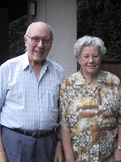 Foto zeigt Gnter (DL1BU) mit seiner Frau.